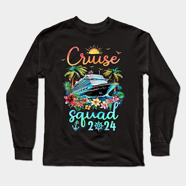 Cruise Squad 2024 Long Sleeve T-Shirt by catador design